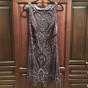 Adrianna Papell Embellished Cocktail Dress